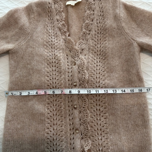 Sezane Angelie Cardigan Light Beige - Picture 5 of 7
